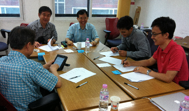 Korean Missionary Trainers Sharing Together